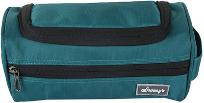 

Travalate Multipurpose Travel Makeup Kit Pouch Medicine Organizer Bag Case Storage Pouch Handbag Travel Shaving Kit & Bag(Rama green)