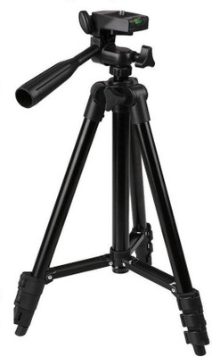

Biratty Professional Tripod 3120 - Universal Tripod Portable & Foldable Camera - Mobile Tripod With Mobile Clip Holder Bracket Tripod Tripod(Black, Supports Up to 244)