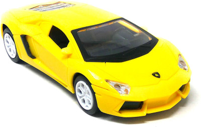 

Akrobo Inertia Powered Sports car with Light and Music Great Gift for Kids Yellow(Yellow)