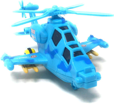 

Akrobo Friction Powered Early Educational Toddler Baby Toy Push and Go Helicopter for Kid with Light and Music(Red)