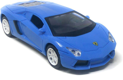 

Akrobo Inertia Powered Sports car with Light and Music Great Gift for Kids Blue(Blue)