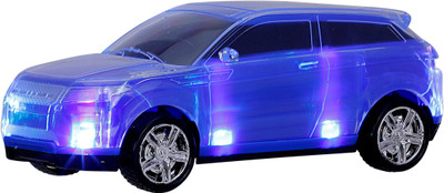 

house of fun Car with Sound, Light, Bump & Go(Blue)