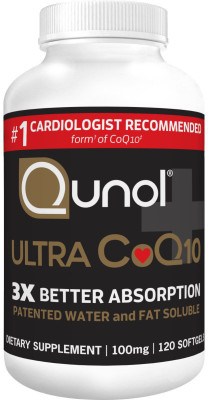 

Qunol Ultra CoQ10, 100 mg, 120 Softgels(120 No)