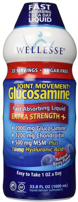 

Nature's Way Wellesse Joint Movement Glucosamine, Berry, 33.8 Ounce 1000ML(1000 ml)