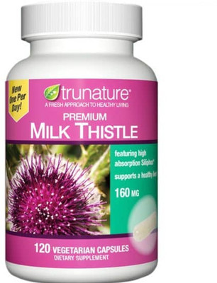 

TruNature premium milk thistle 160 mg 120 capsules - 1 bottle(120 No)
