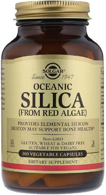 

Solgar Solgar, Oceanic Silica, From Red Algae, 100 Vegetable Capsules(100 No)