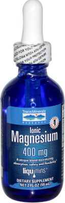 

Traditional Medicinals Trace Minerals Research Ionic Magnesium 400 mg - 2 fl oz Dietary Supplement 59 ml(59 ml)