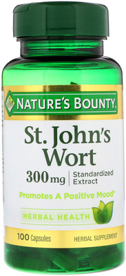 

Nature's Bounty St. John's Wort 300 mg Caps, 100 ct(100 No)