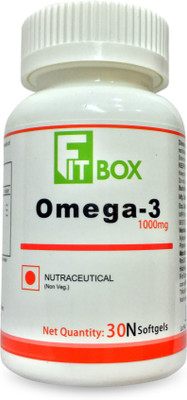 

FitBox Omega 3 Non. Veg. EPA | DHA(30 No)
