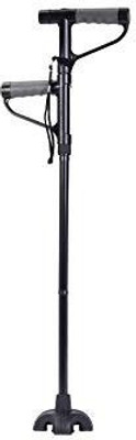 

Continental 1 Pc Two Handle Get Up & Go Cane Walking Stick With Torch Walking Stick