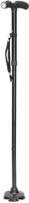 

Xeekart Cane Ultra-light Handle Dependable Folding Cane with Built-in Light Walking Cane Magic Foldable Cane Trusty Cane for Elder Walking Stick Walking Stick