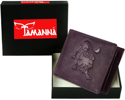 

Tamanna Men Brown Genuine Leather Wallet(1 Card Slot)