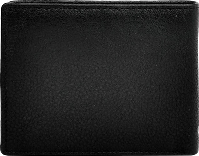 

Eske Men Black Genuine Leather Wallet(8 Card Slots)