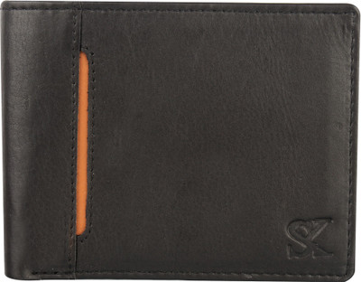 

Styler King Men Black Genuine Leather Wallet(6 Card Slots)