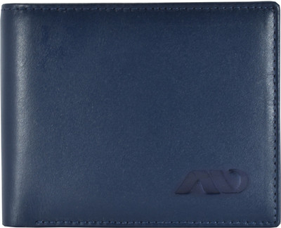 

Annodyne Men Blue Genuine Leather Wallet(7 Card Slots), 501nvy
