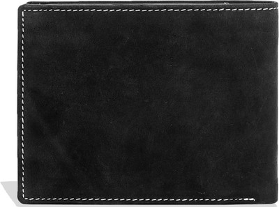 

Eske Men Black Genuine Leather Wallet(8 Card Slots)