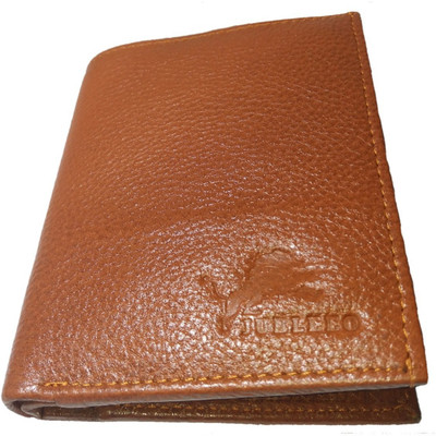 

jubleeo Men Casual Tan Genuine Leather Wallet(4 Card Slots)