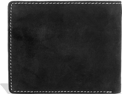 

Eske Men Black Genuine Leather Wallet(6 Card Slots)