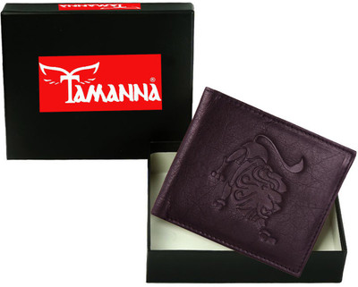 

Tamanna Men Casual Brown Genuine Leather Wallet(2 Card Slots)