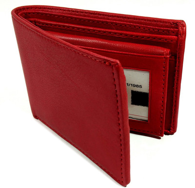 

Xlivo Men Red Artificial Leather Wallet(6 Card Slots)