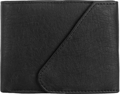 

MenStylam Men Tan Artificial Leather Wallet(4 Card Slots), Black