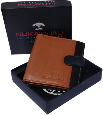 

Nukaichau Men Brown, Black Genuine Leather Wallet(6 Card Slots), Black;brown