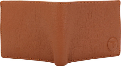 

FABTRIM Men Tan Artificial Leather, Fabric, Canvas Wallet(9 Card Slots)