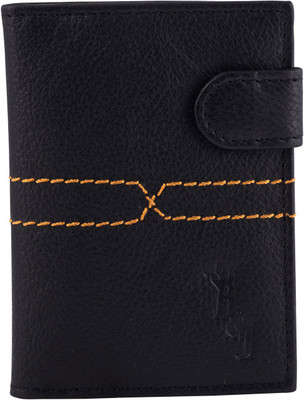 

Buff & Jack Men Black Genuine Leather Card Holder(4 Card Slots)