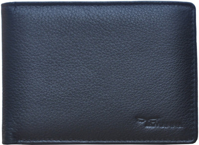 

Tamanna Men Black Genuine Leather Wallet(9 Card Slots)