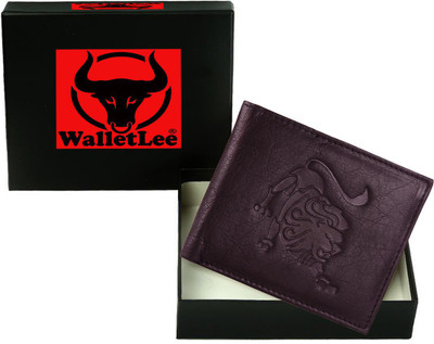 

WalletLee Men Brown Genuine Leather Wallet(1 Card Slot)