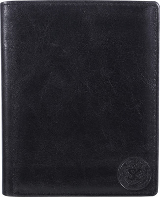 

Styler King Men Black Genuine Leather Wallet(6 Card Slots)