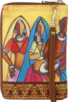 

All Things Sundar Men Multicolor Canvas Card Holder(6 Card Slots)