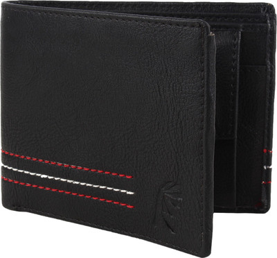 

Rosset Men Casual Black Artificial Leather Wallet(5 Card Slots)
