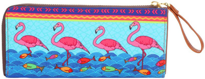 

All Things Sundar Women Multicolor Canvas Wallet(6 Card Slots)