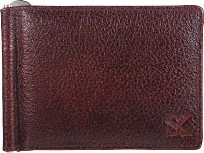 

Styler King Men Brown Genuine Leather Wallet(9 Card Slots)