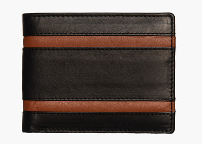 

ZICKIO Men Black Genuine Leather Wallet(6 Card Slots)
