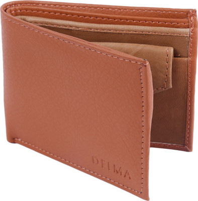 

Delma Men Casual Tan Artificial Leather Wallet(6 Card Slots), Beige