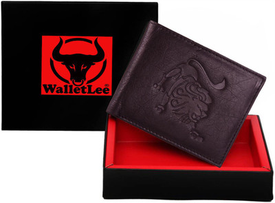 

WalletLee Men Brown Genuine Leather Wallet(1 Card Slot)