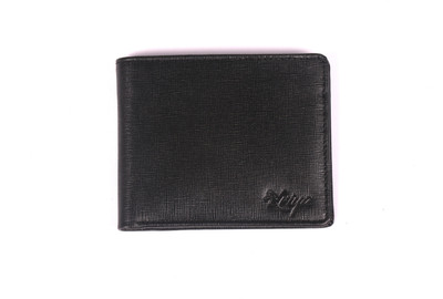 

kriya Men Black Genuine Leather Wallet(4 Card Slots)