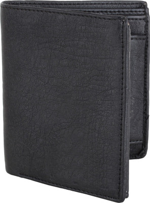

MenStylam Men Tan Artificial Leather Wallet(10 Card Slots), Black