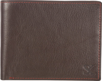 

Styler King Men Brown Genuine Leather Wallet(4 Card Slots)