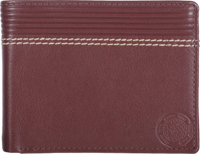 

Styler King Men Brown Genuine Leather Wallet(6 Card Slots)