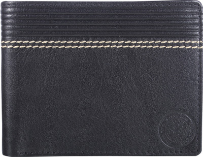 

Styler King Men Black Genuine Leather Wallet(3 Card Slots)
