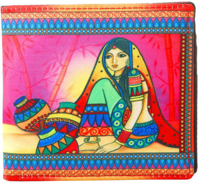 

All Things Sundar Women Multicolor Fabric Wallet(6 Card Slots)