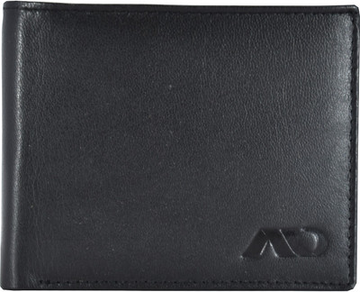 

Annodyne Men Black Genuine Leather Wallet(7 Card Slots), 501black