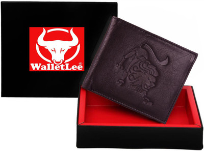 

WalletLee Men Brown Genuine Leather Wallet(1 Card Slot)