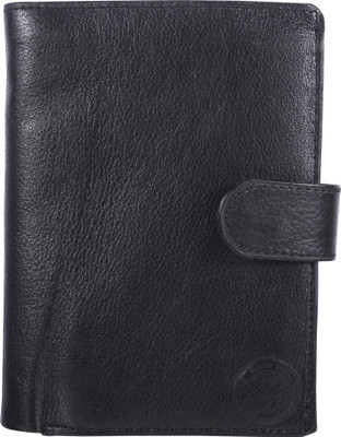 

Styler King Men Black Genuine Leather Wallet(8 Card Slots)
