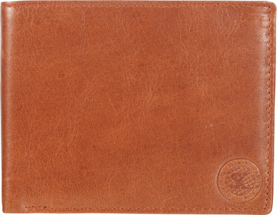 

Styler King Men Brown Genuine Leather Wallet(8 Card Slots)