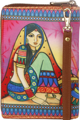 

All Things Sundar Men Multicolor Canvas Card Holder(6 Card Slots)