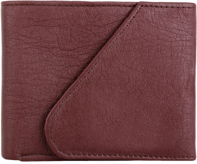MenStylam Men Tan Artificial Leather Wallet(4 Card Slots), Brown